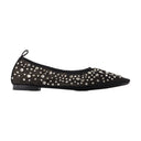 Crystal Ballerinas Tory Burch Nylon Black