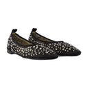 Crystal Ballerinas Tory Burch Nylon Black