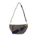 T Monogram Belt Crossbody Tory Burch Cotton Blue