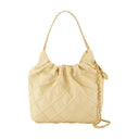 Mini spalla Fleming Mini spalla Tory Burch Leather Beige