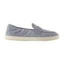 Ballet Sport Loafers Tory Burch Leather Blue