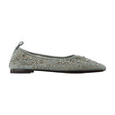 Crystal Ballerinas Tory Burch Nylon Blue