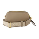Miller mini crossbody tory burch cuir beige