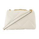 Kira Diamond Small Cabrible Sac Tory Burch Leather blanc