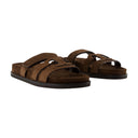 Ines Sport Sandals Tory Burch Leather Brown