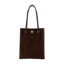Turnlock Small Shopper Bag Tory Burch Leather Brown