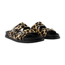 T Lock Sport Sandals Tory Burch Leather Printed