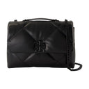 Kira Diamond Powder Convertible Bag Tory Burch Leather Black
