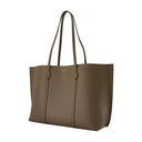 Perry Shopper Bag Tory Burch Leather Khaki