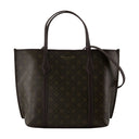 Perry Small Shopper Bag Tory Burch Cotton Brown