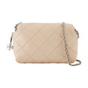 Fleming Small Crossbody Tory Burch Skórzowy róż
