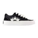 Glitter Sunset Skate Sneakers Amiri Leather Black