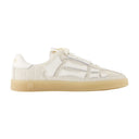 Pacific Bones Sneakers Amiri Leather Beige