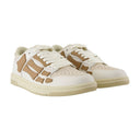 Skel Top Low Sneakers Amiri Leather Brown