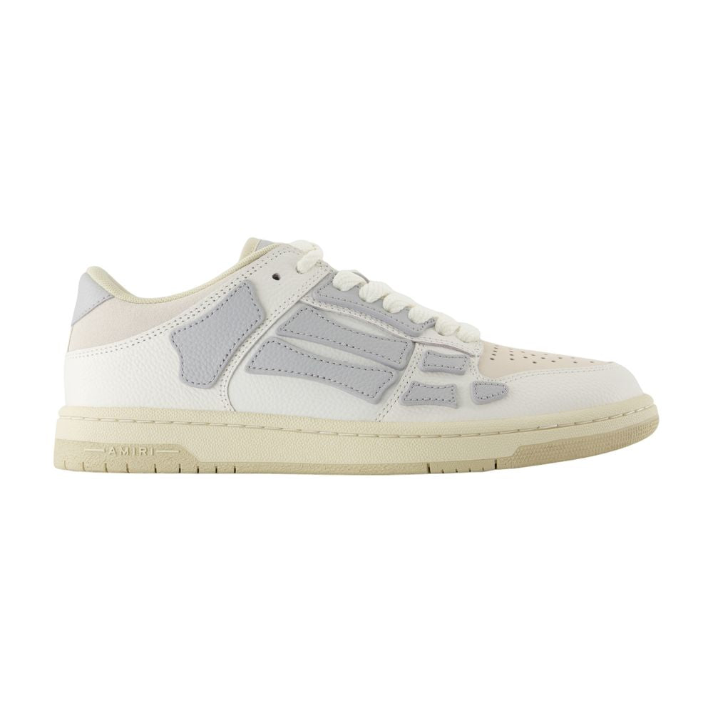 SKEL TOP LOW Sneakers Amiri Ledergrau