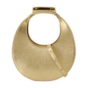 Good Night Moon Bag Staud Leather Gold
