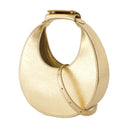 Good Night Moon Bag Staud Leather Gold