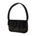 Tommy Bouded Bag de perle staud noire synthétique