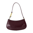 Ollie Shoulder Bag Staud Leather Burgundy