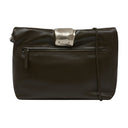 Cuff Clutch Staud Leather Brown