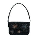 Tommy Beaded Shoulder Bag Staud Viscose Multicolor