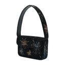 Tommy Beaded Shoulder Bag Staud Viscose Multicolor