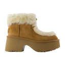 Esmee Botines Con Cordones Ugg Cuero Marrón