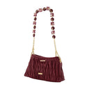 Kiraz Mini Clutch Cult Gaia Leather Burgundy