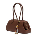Raia Shoulder Bag Cult Gaia Leather Brown