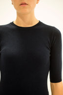 La Rose La Rose Maglia 3/4 Cashmere Blu Navy