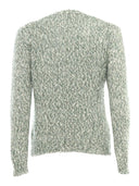 Sette Fili Cashmere Girocollo Over Con Lavorazione Filato Macro Tweed