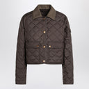 Moncler Olive Green Quilted Jacket Chitre