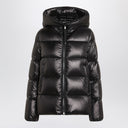 Moncler Shiny Black Zip Jacket