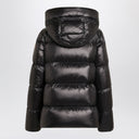 Moncler Shiny Black Zip Jacket