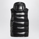 Moncler Glossy Black Zip Up Vest