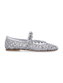 Casadei zapatos planos plateado