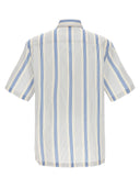 Etro Logo Embroidery Striped Shirt