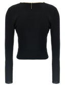 Alexander Wang 'Gold Nameplate Chain' Sweater