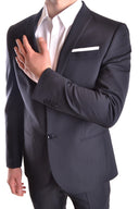 Daniele Alessandrini Grey Suit Blue