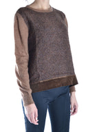 Alberta Ferretti Sweaters And Cardigans Brown