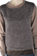 Alberta Ferretti Sweaters And Cardigans Brown
