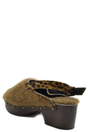 Avec Moderation Sabot Beige