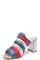 Polly Plume Sandals Silver