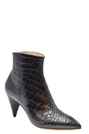 Polly Plume Booties Black
