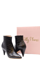 Polly Plume Booties Black