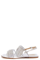 Polly Plume Sandals White