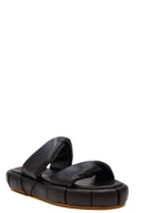 Themoirè Sandals Black