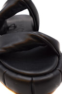 Themoirè Sandals Black
