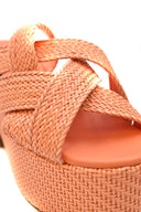 Themoirè Sandals Albicocca