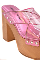 Haus Of Honey Sandals Fuchsia